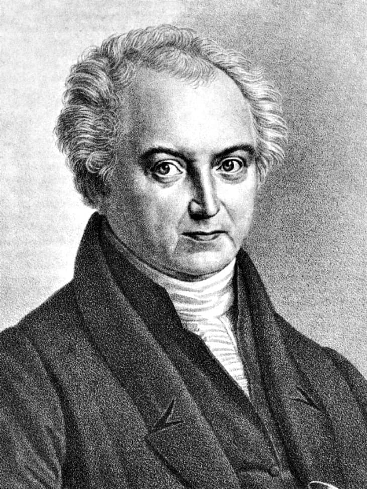 Porträt des Bremer Arztes und Astronomen Heinrich Wilhelm Olbers