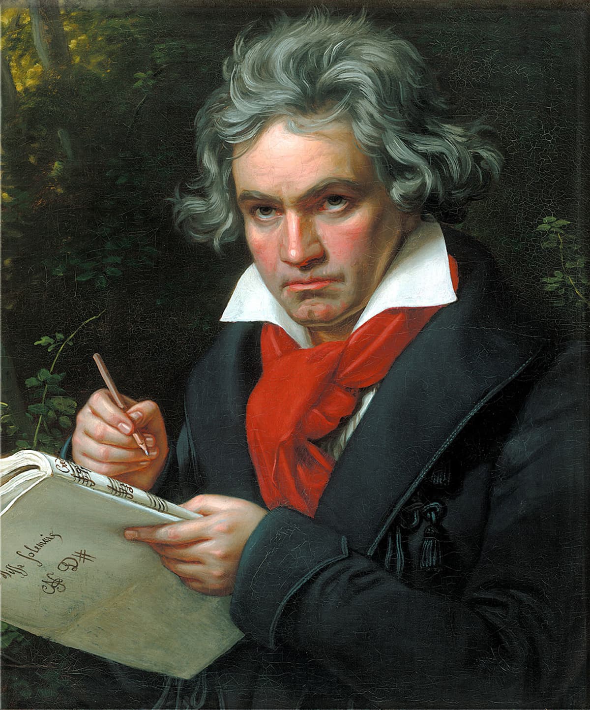 Porträt des in Bonn geborenen Komponisten Ludwig van Beethoven